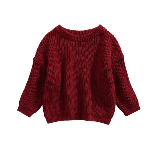 Hand Embroidered Holiday Chunky Sweaters