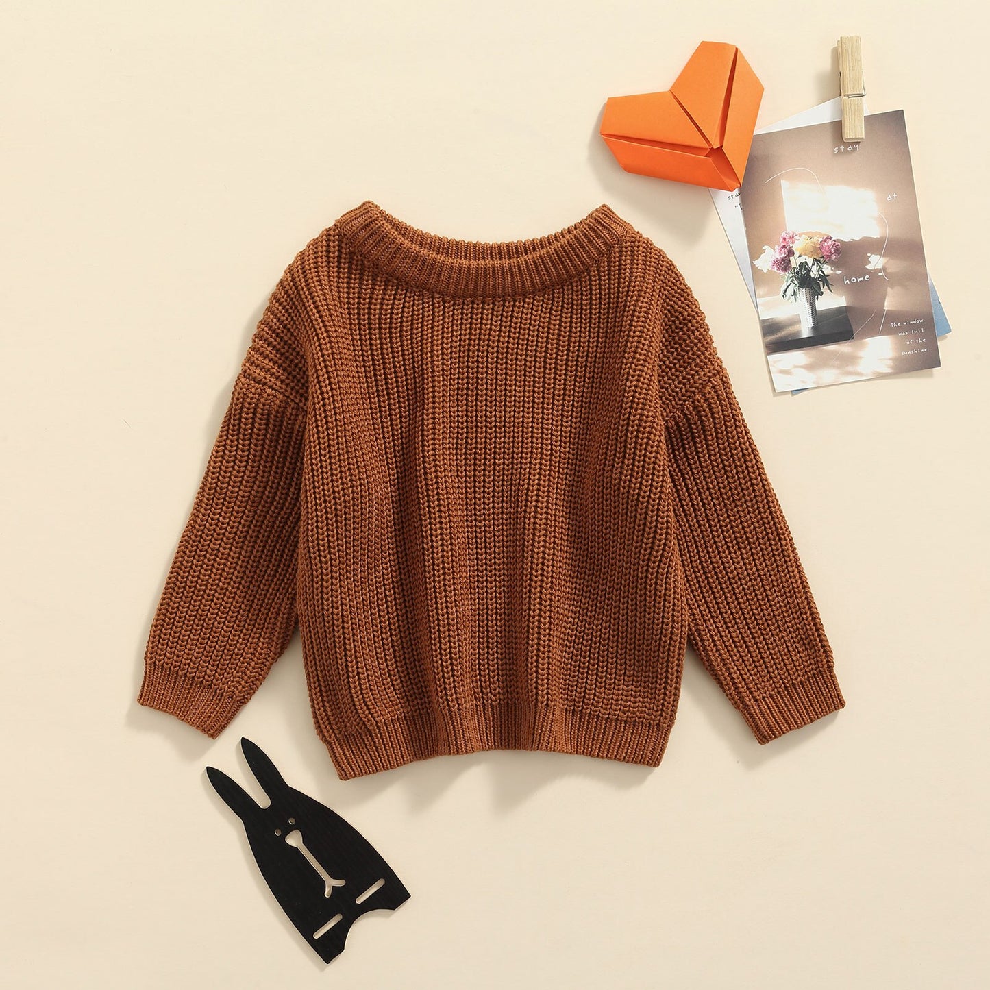 *NEW* Fall Embroidered Chunky Knit Sweaters